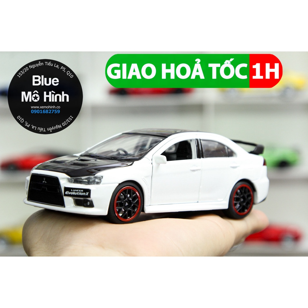 Xe mô hình Mitsubishi Lancer Evo 1:32