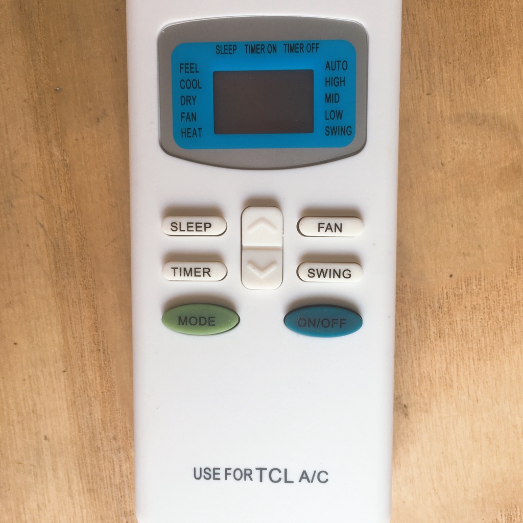 Remote máy lạnh TCL [TẶNG KÈM PIN] Khiển remote điều hoà máy lạnh TCL