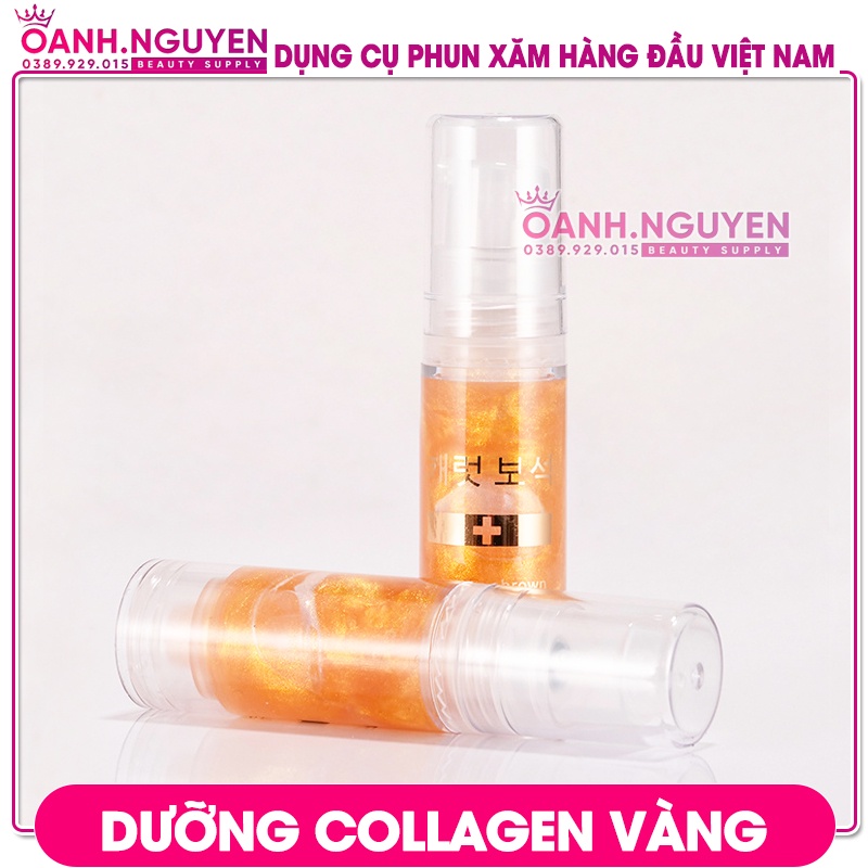 Dưỡng Collagen Vàng / Dưỡng Môi Mày Sau Xăm