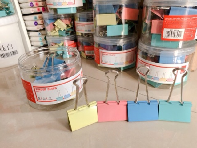 Kẹp Deli - Binder Clips 25mm-32mm-51mm