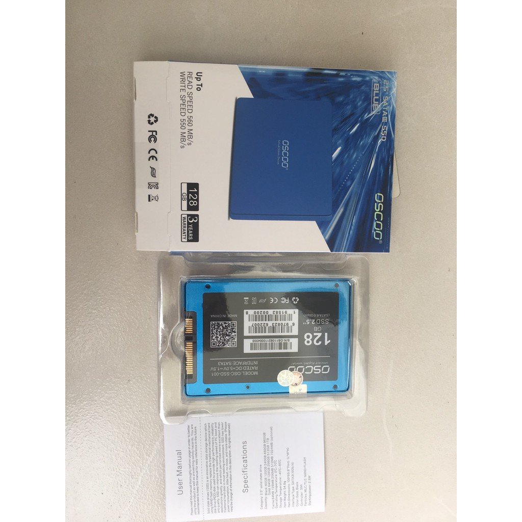 Ổ cứng SSD 128GB OSCOO Chính hãng VSP phân phối