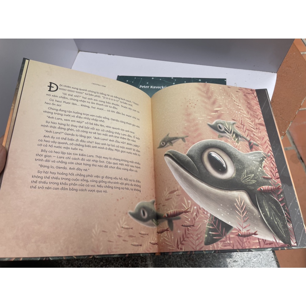 Sách - [combo 2 cuốn] Gerda câu chuyện cá voi– Gerda câu chuyện về lòng dũng cảm –Sanhobooks