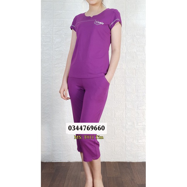 Đồ Bộ Nữ Mùa Hè🔥FREE SHIP🔥Đồ Bộ Nữ Cộc Tay Chất Vải Hút Ẩm Cao - Thấm Hút Mồ Hôi Rất Tốt CODE 11 | BigBuy360 - bigbuy360.vn