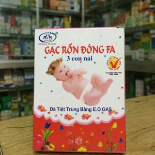 Combo 5 hộp gạc rốn Đông Pha