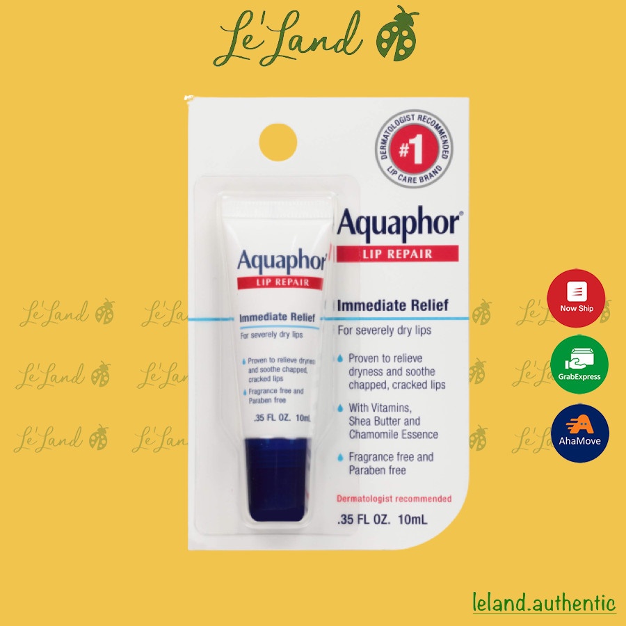 Bill US - Dưỡng môi khô nẻ Aquaphor Lip Repair 10ml