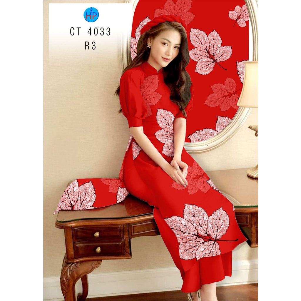 Bộ Áo Dài HOA SEN đi lễ tết