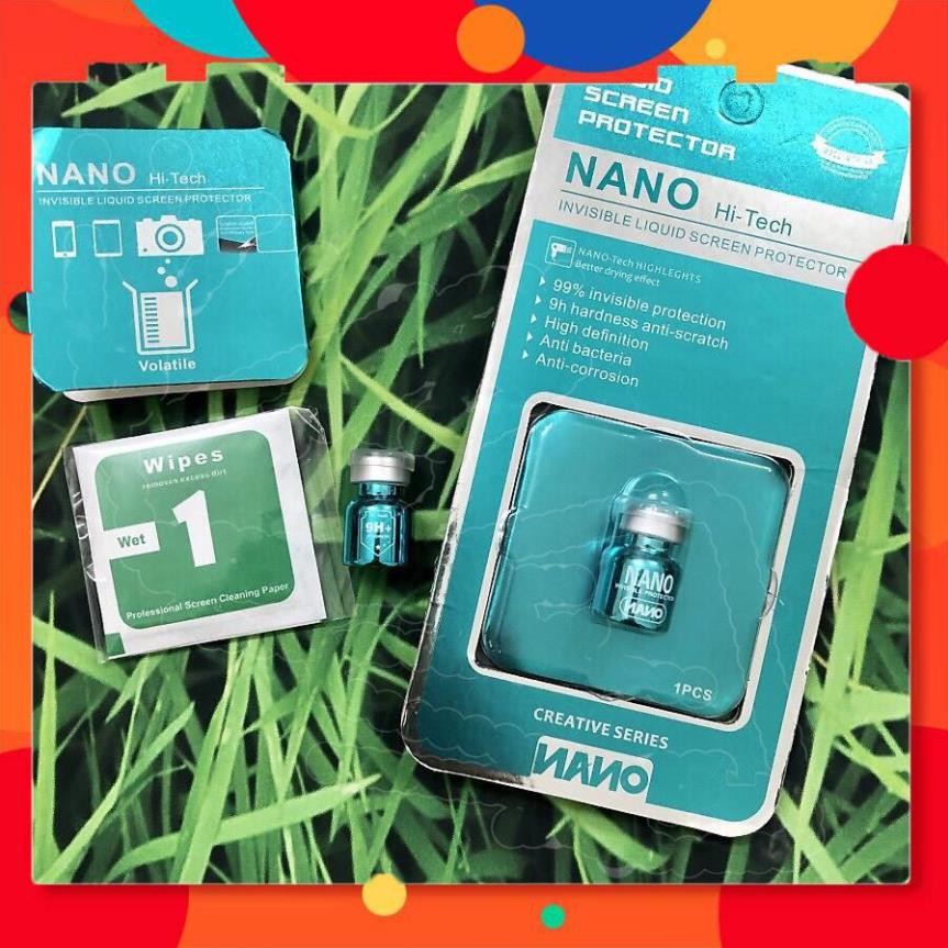 [C] KEO DUNG DỊCH NANO 9H PHỦ MÀN HÌNH ĐIỆN THOẠI ( CHỐNG XƯỚT, CHỐNG VÂN TAY) -rẻ