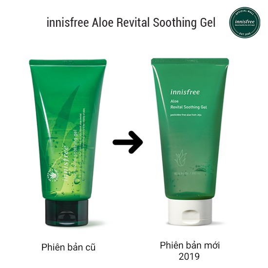 Gel làm dịu đa năng nha đam innisfree Aloe Revital Soothing Gel 300ml | BigBuy360 - bigbuy360.vn