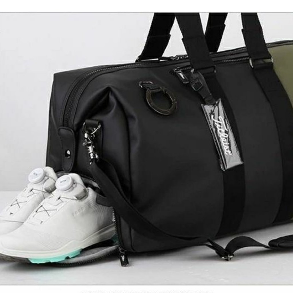 Túi Xách Golf Cầm Tay Đeo Vai Phối Màu - Boston Bag