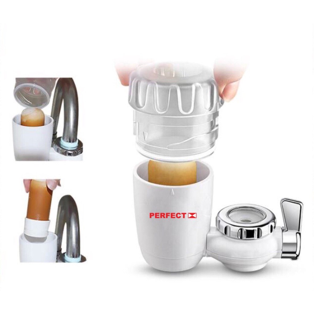 Máy Lọc Nước Tại Vòi Perfect PF_TWP79 _AN-ANMART tặng 5 khăn lau bếp