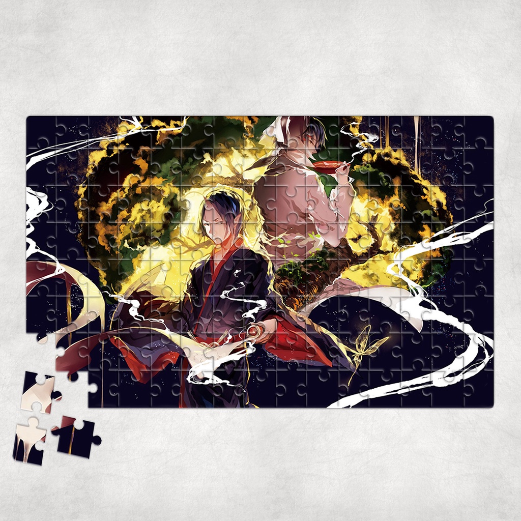 Tranh ghép hình A4, A5 Anime, xếp hình HOOZUKI NO REITETSU - Mẫu 1