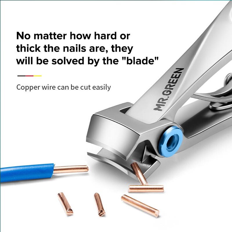 Kéo Cắt Móng Tay MR.GREEN Bằng Thép Không Gỉ thiết Kế Tiện Dụng