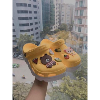 DÉP SỤC CÁ SẤU ĐÍNH STICKER