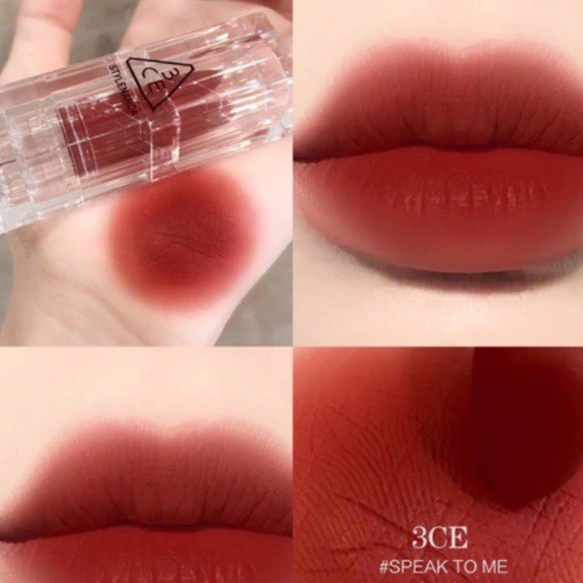 SON THỎI 3CE SOFT MATTE LIPSTICK SPEAK TO ME / RED MUSE