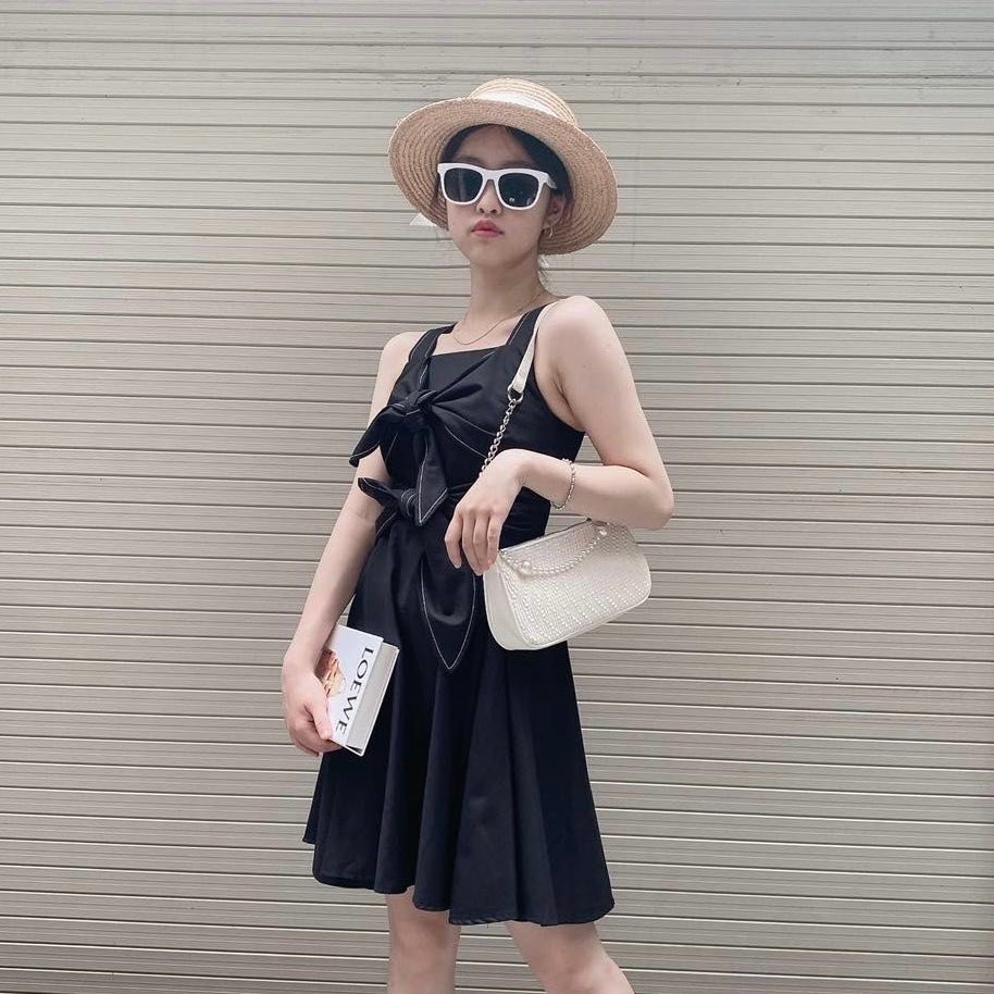 25 STUDIO Đầm hai dây xoè cột nơ Bowy Dress