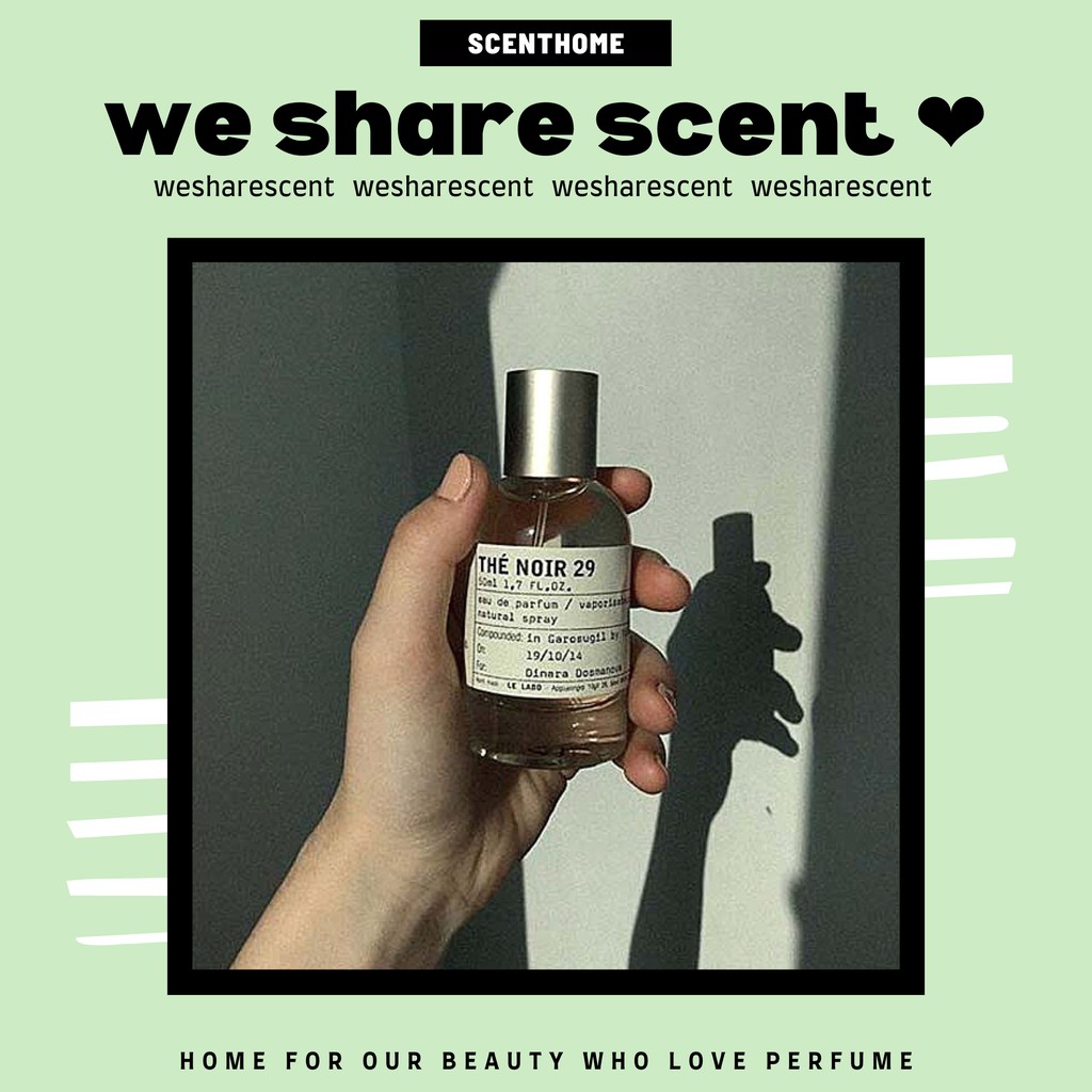[𝘼𝙪𝙩𝙝] Nước hoa dùng thử Le Labo The Noir 29 - 𝙬𝙚𝙨𝙝𝙖𝙧𝙚𝙨𝙘𝙚𝙣𝙩 -
