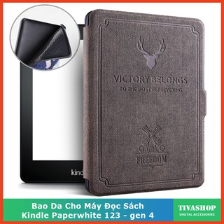 Bao da cho máy đọc sách Kindle Paperwhite 1234