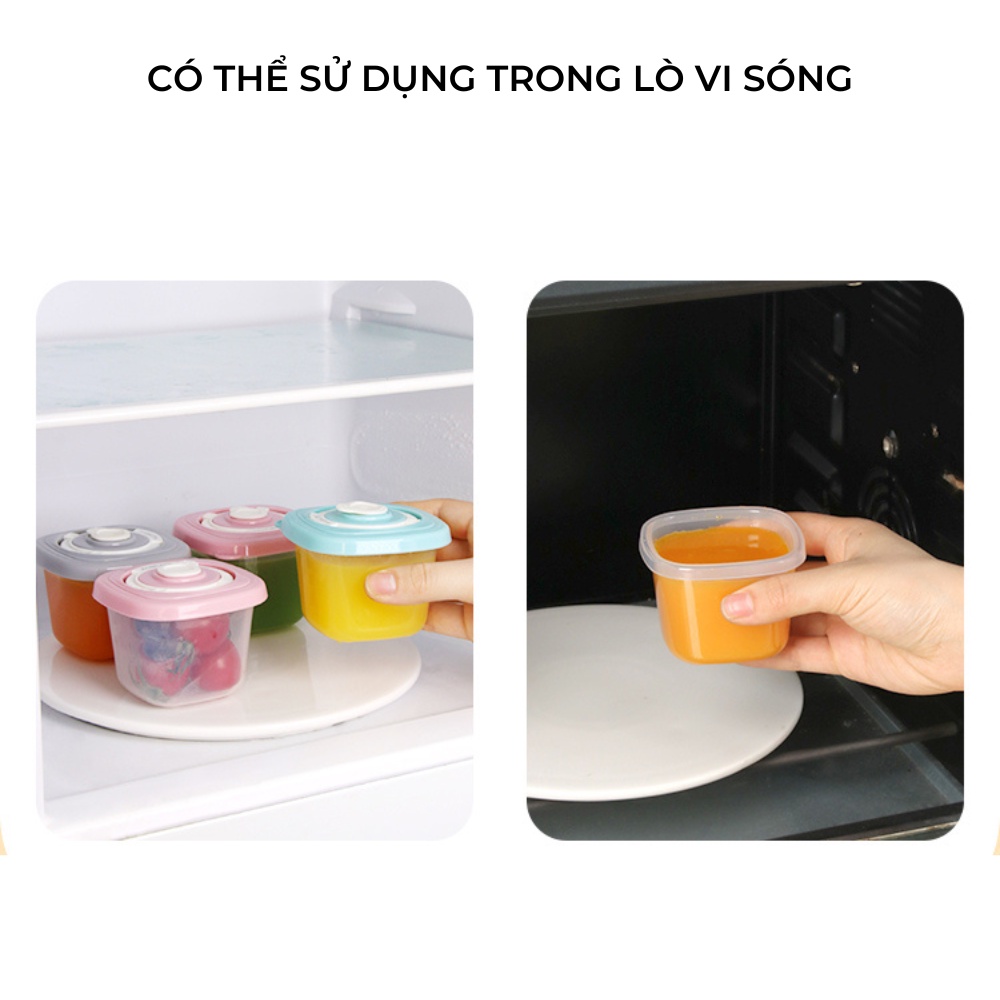 Hộp trữ đông bảo quản đồ ăn dặm cho bé Misuta LABAMO H02