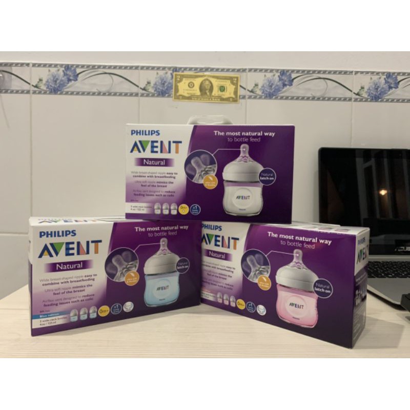 SỈ SET 3 BÌNH SỮA PHILIP AVENT 125ML