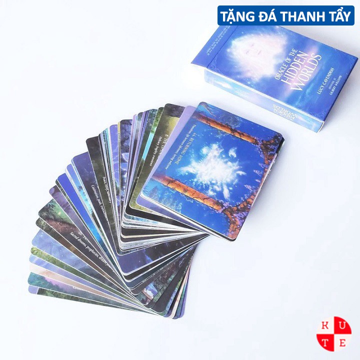 Bài Oracle Of The Hidden Word 44 Lá Bài Tặng File Tiếng Anh Và Đá Thanh Tẩy B33