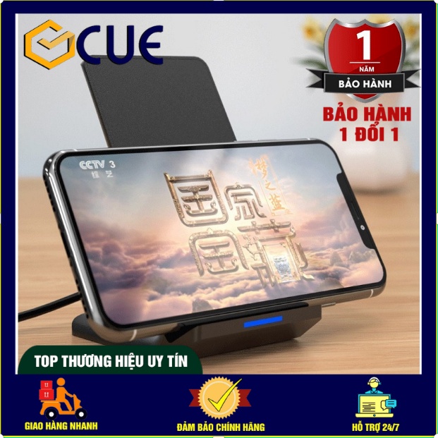 💥💥ĐẾ ĐỂ ĐIỆN THOẠI KIÊM SẠC KHÔNG DÂY WK WP💥-U84 ✔️BẢO HÀNH 6 THÁNG✔️- Cho Điện Thoại, Kiêm Giá Đỡ
