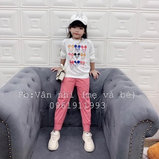 Set pull thể thao mickeyy cho bé trai/ bé gái