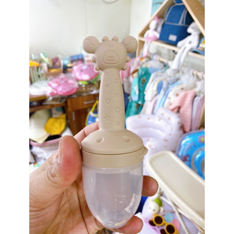 Túi nhai Carb 4m + Moli silicon ăn dặm cho bé