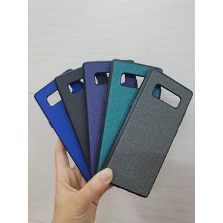 Ốp lưng Samsung Note 8, Note 9 vải jean siêu chất