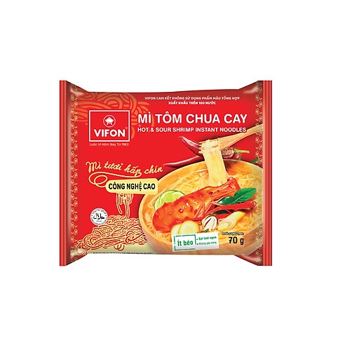 Mì tôm chua cay Vifon 70g