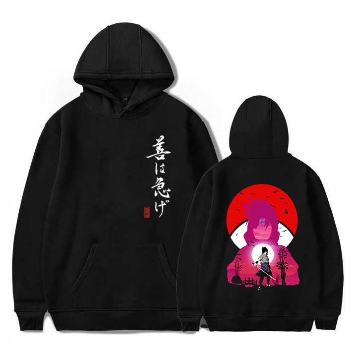 💥 Áo Hoodie Naruto 🎁 BST ÁO IN HÌNH ITACHI UCHIHA, SASUKE KAKASHI , NARUTO ANIME KÈM QUÀ TẶNG 💖