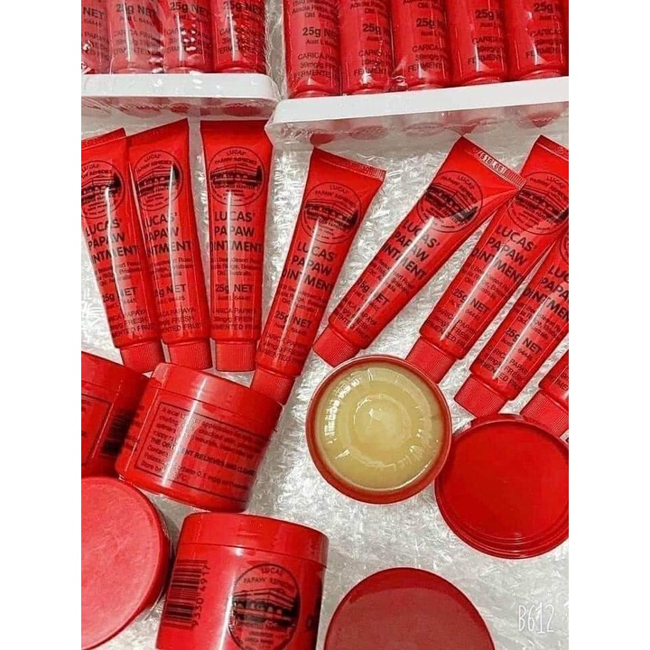 Kem Bôi Đa Năng Ngoài Da Đủ Đủ Lucas Papaw Ointment 25g Của Úc Phù Hợp Mọi Loại Da