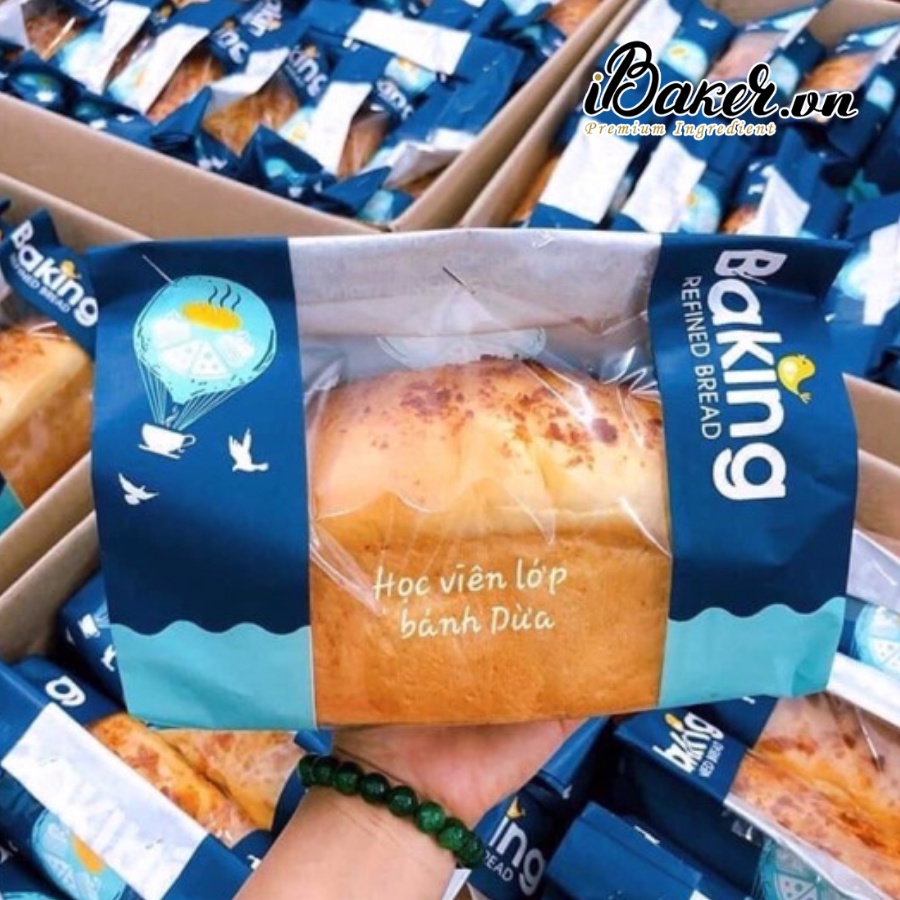 [Xấp 10] Túi bánh mì ngang đựng bánh mì hoa cúc/ bánh mì sandwich