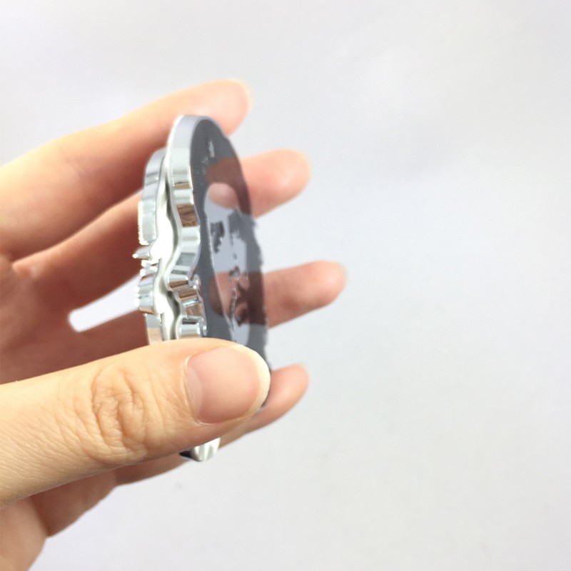 Miếng dán kim loại trang trí xe hơi vara Rebel cuban