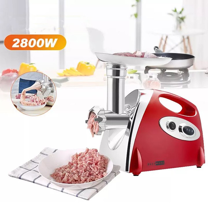 [Mã ELHADEV giảm 4% đơn 300K] Máy xay thịt, làm giò chả BESTWARE 2800W