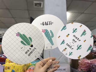 Combo 100 quạt cầm tay cute