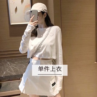 [Loại1] Áo croptop dài tay chất nỉ da cá dày dặn