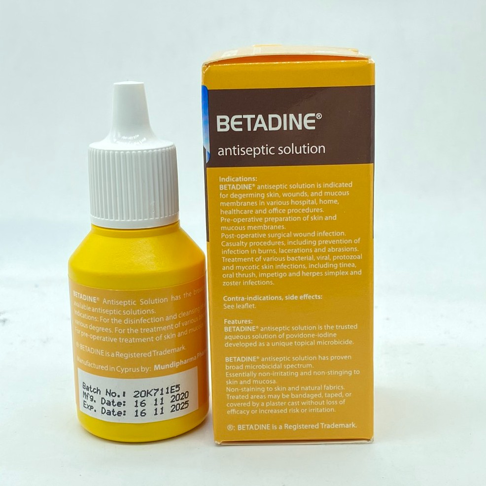 BETADINE SÁT KHUẨN BẢO VỆ DA LỌ 125 ML