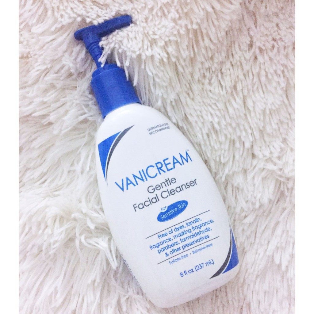 Sữa rửa mặt cho da nhạy cảm Vanicream Gentle Facial Cleanser for Sensitive Skin | BigBuy360 - bigbuy360.vn