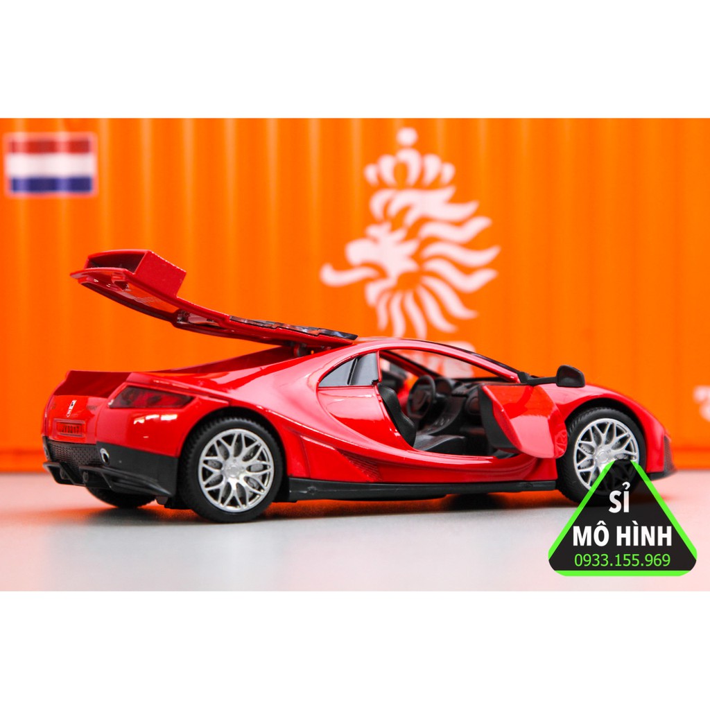 [ Sỉ Mô Hình ] Xe mô hình siêu xe GTA Spano 1:32 Đỏ