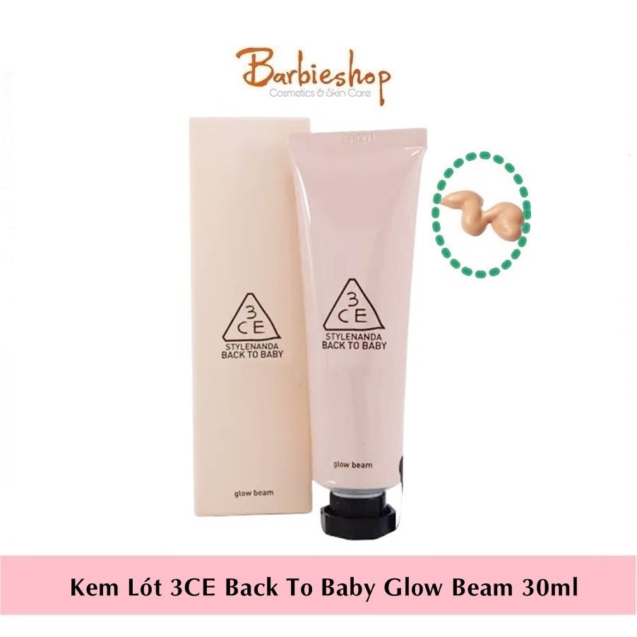 KEM LÓT 3CE BACK TO BABY GLOW BEAM | BigBuy360 - bigbuy360.vn