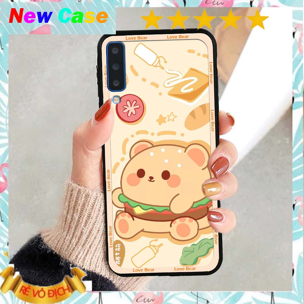 Ốp lưng Samsung A7 2018 / A9 2018 in hình họa tiết động vật cute đáng yêu