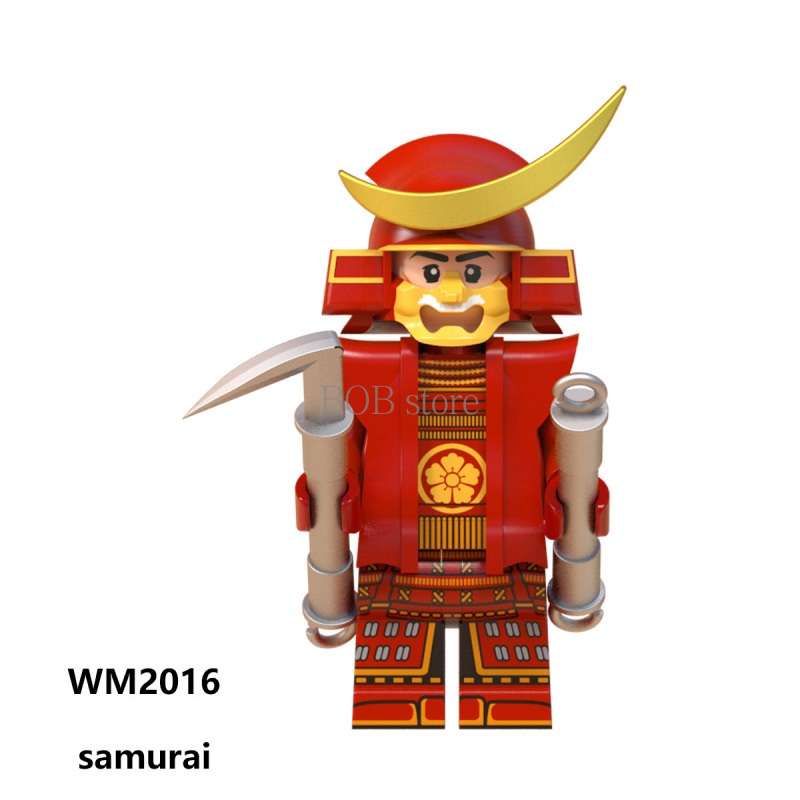 Bộ Lắp Ghép Lego Mini Wm6096 Chủ Đề Samurai Nhật Bản