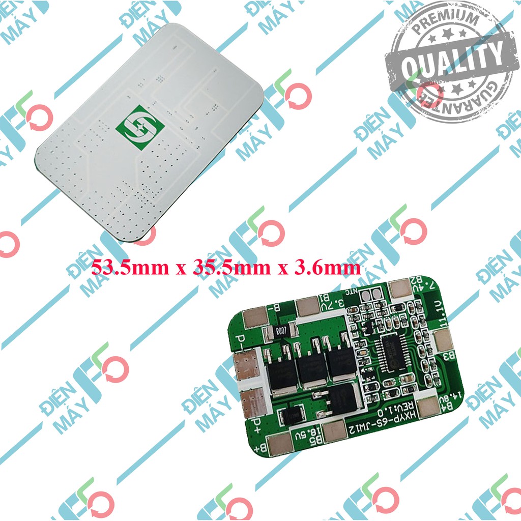 DMF5 Mạch sạc và bảo vệ cell pin Li-ion 6S 24v 25.2V 15A