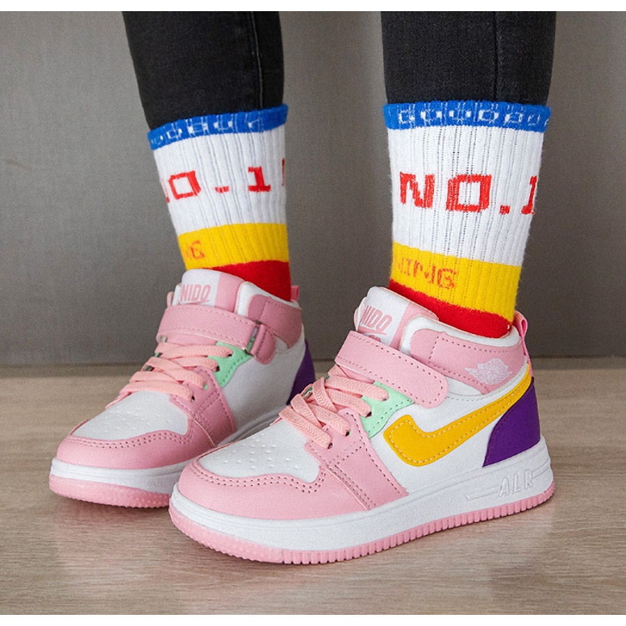 Giày cao cổ bé gái phong cách hàn quốc size 27- 37 TT243