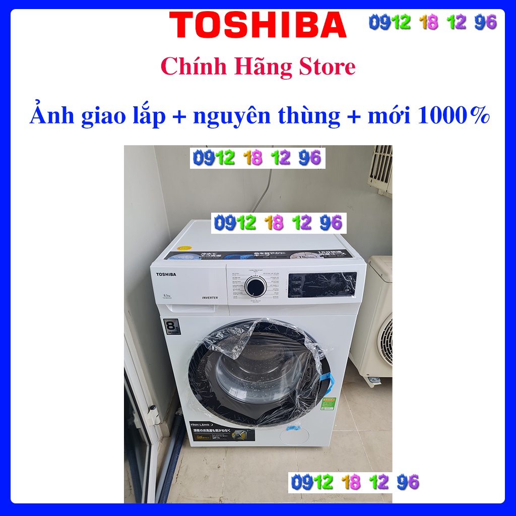 [Toshiba BK95S2V] Máy giặt Toshiba TW-BK95S2V(WK) Inverter 8.5 Kg, Bảo hành chính hãng 2 năm.