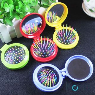 Bộ gương lược mini gấp gọn