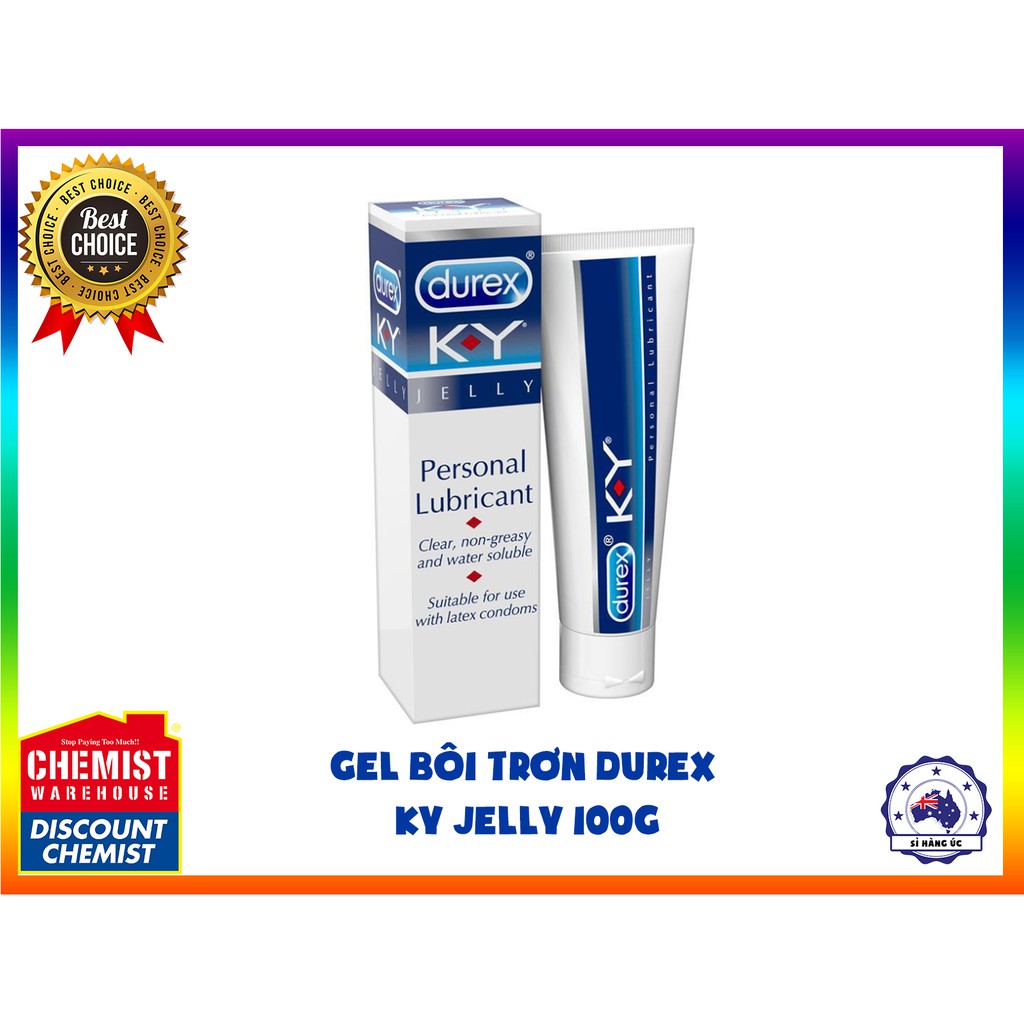 ( Hàng Úc ) Gel Bôi Trơn Durex KY Jelly 100g