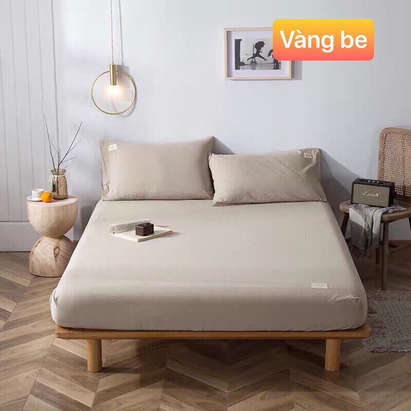 [ BAO GIÁ SHOPEE ] Bộ Ga + 2 vỏ gối Cotton TC ( Tici ) siêu đẹp ( 18 mẫu nhắn tin shop )