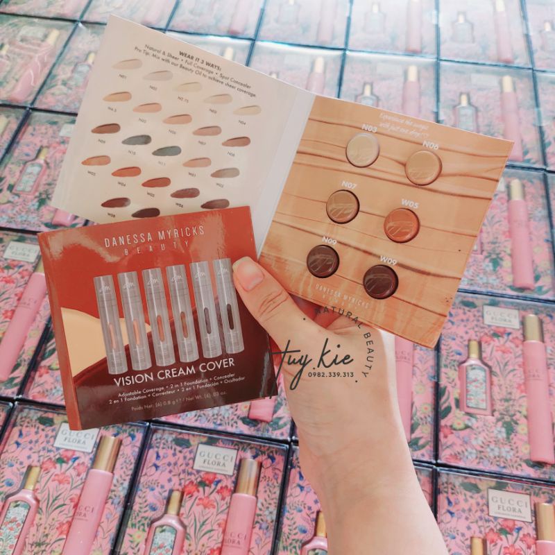 Vĩ Kem Nền Kiêm Che Khuyết Điểm Danessa Myricks Vision Cream Cover