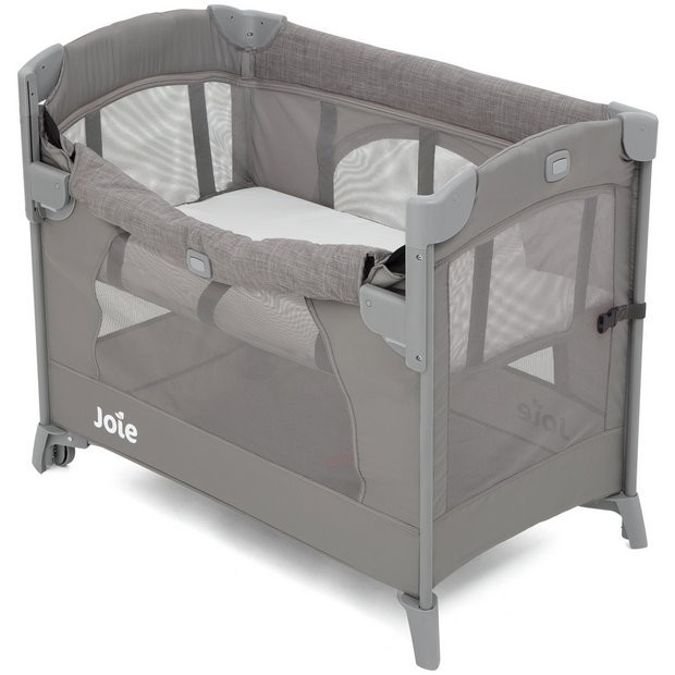 Giường Cũi Trẻ Em Joie Kubbie Sleep Foggy Gray